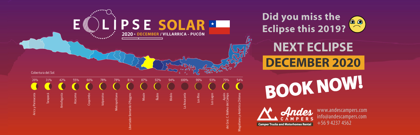 Eclipse 2020 motorhome rental Chile